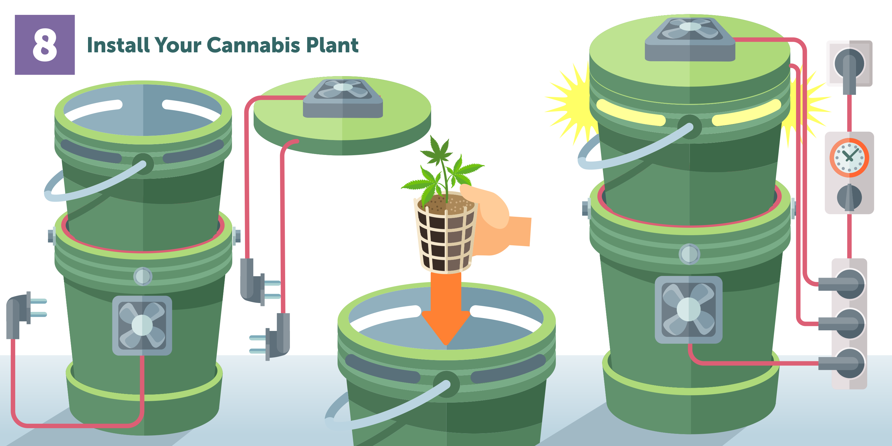 How To Grow Cannabis With Space Buckets? GrowDiaries