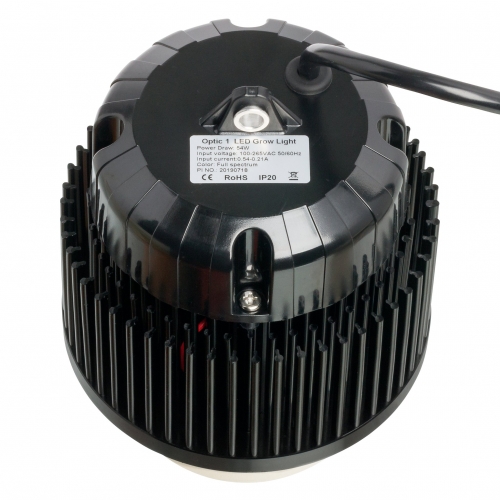 Optic 1 3500k COB by Optic LED grow lamp. Lighting information GrowDiaries