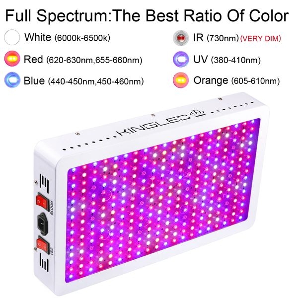 king plus 3000w led grow light