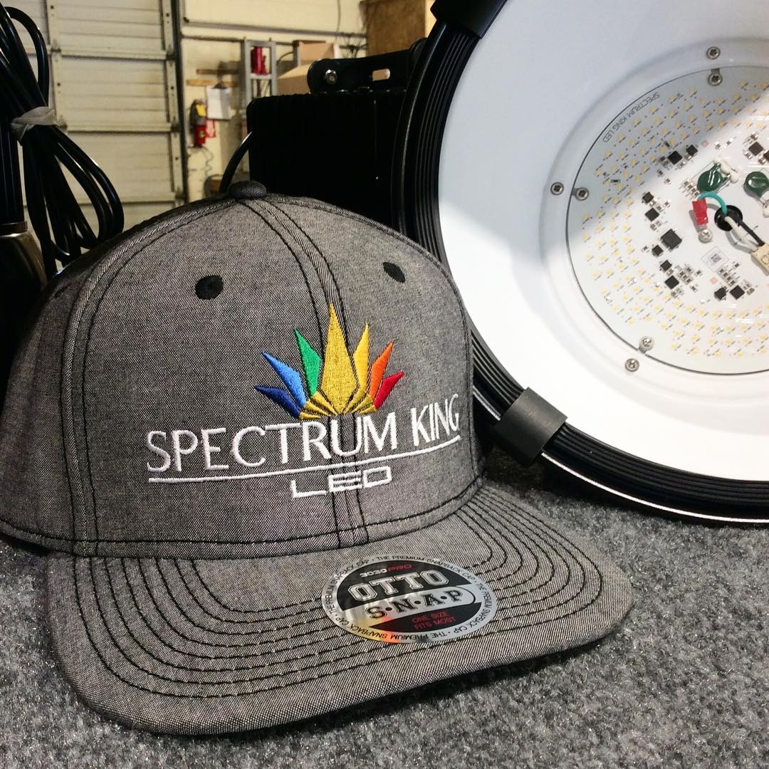 Spectrum King LED lamps manufacturer. Cannabis lighting brand