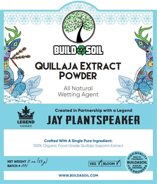 Quillaja Saponaria Extract / BuildASoil nutrient info GrowDiaries