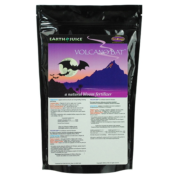 Volcano Bat / Earth Juice nutrient info GrowDiaries