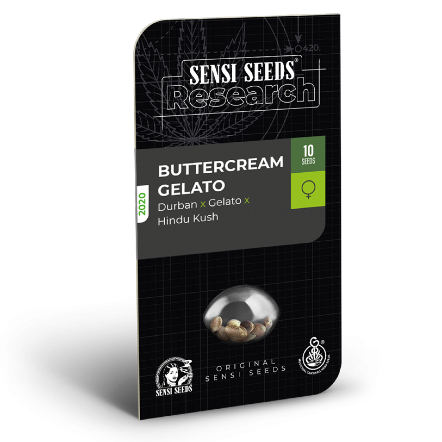 Buttercream Gelato / Sensi Seeds strain info GrowDiaries