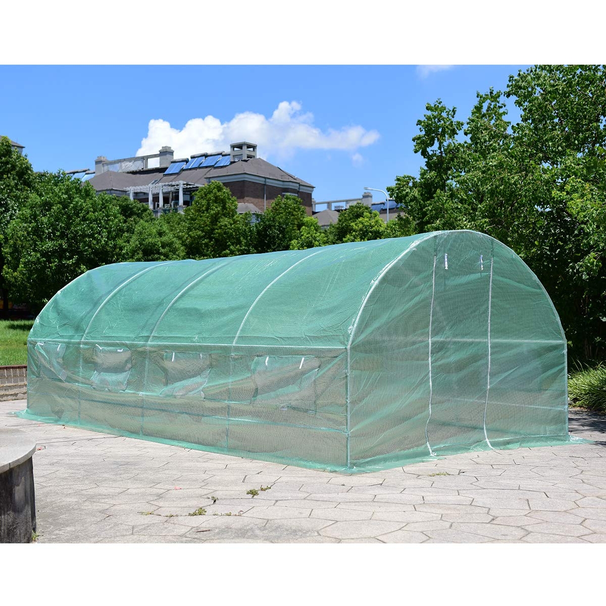 Greenhouse Plant Grow Tents w/ 6 Windows & Doors by Giantex grow tent information GrowDiaries