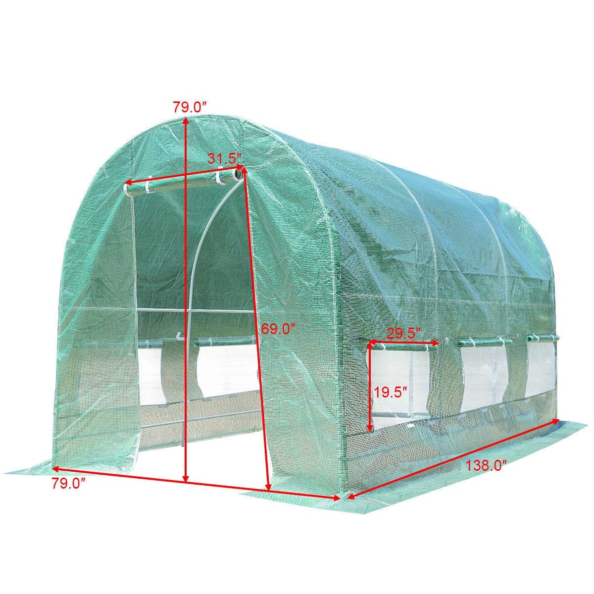 Greenhouse Plant Grow Tents 10'X6.5'X20' by Giantex grow tent information GrowDiaries